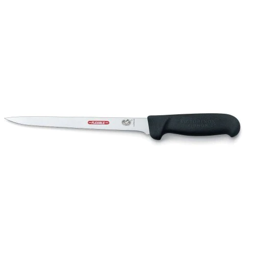 Victorinox Filleting Knife 20cm Black Handle