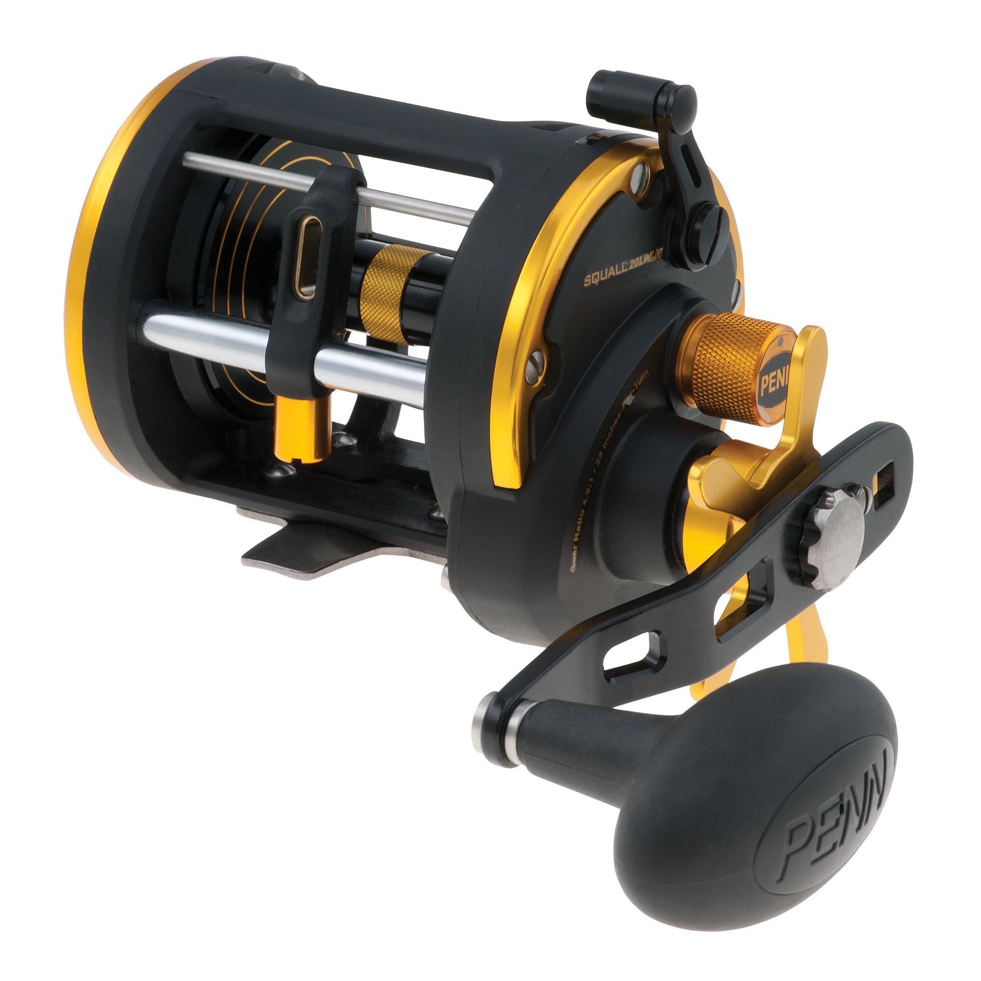 Penn Squall 20 LW Left Hand Levelwind Reel - Buy from NZ owned