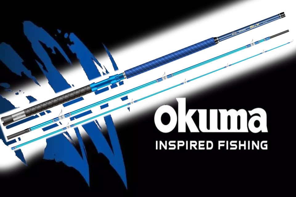 Buy Okuma SLX Drone Overhead Surf Rod 12ft 3pc online at