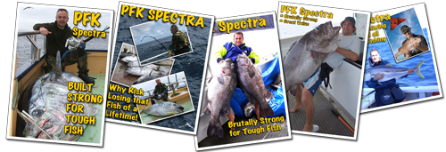 Spectra fishing line, no fillers